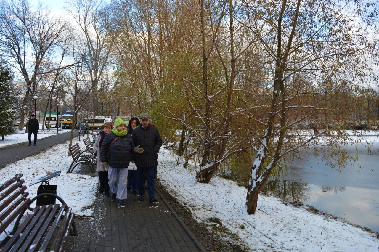 Владимир Ружицкий проверил результаты выполненных работ очистки Ухтомского пруда Люберец