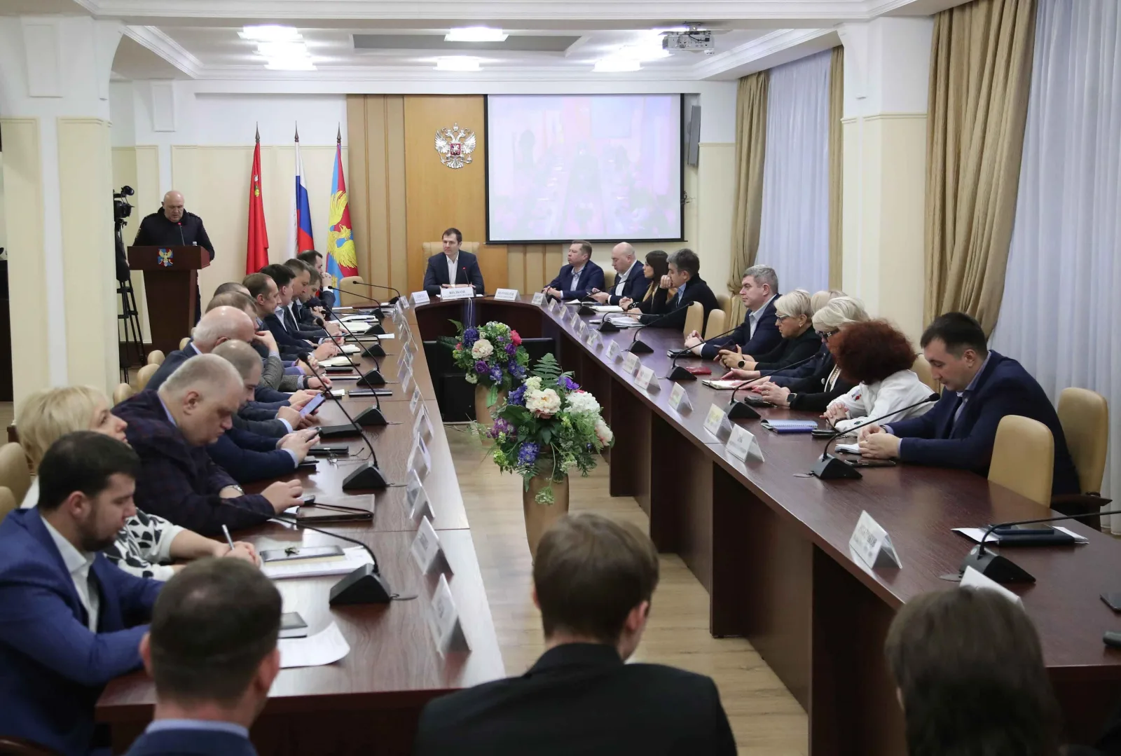 Владимир Волков провел оперативное совещание в Люберцах