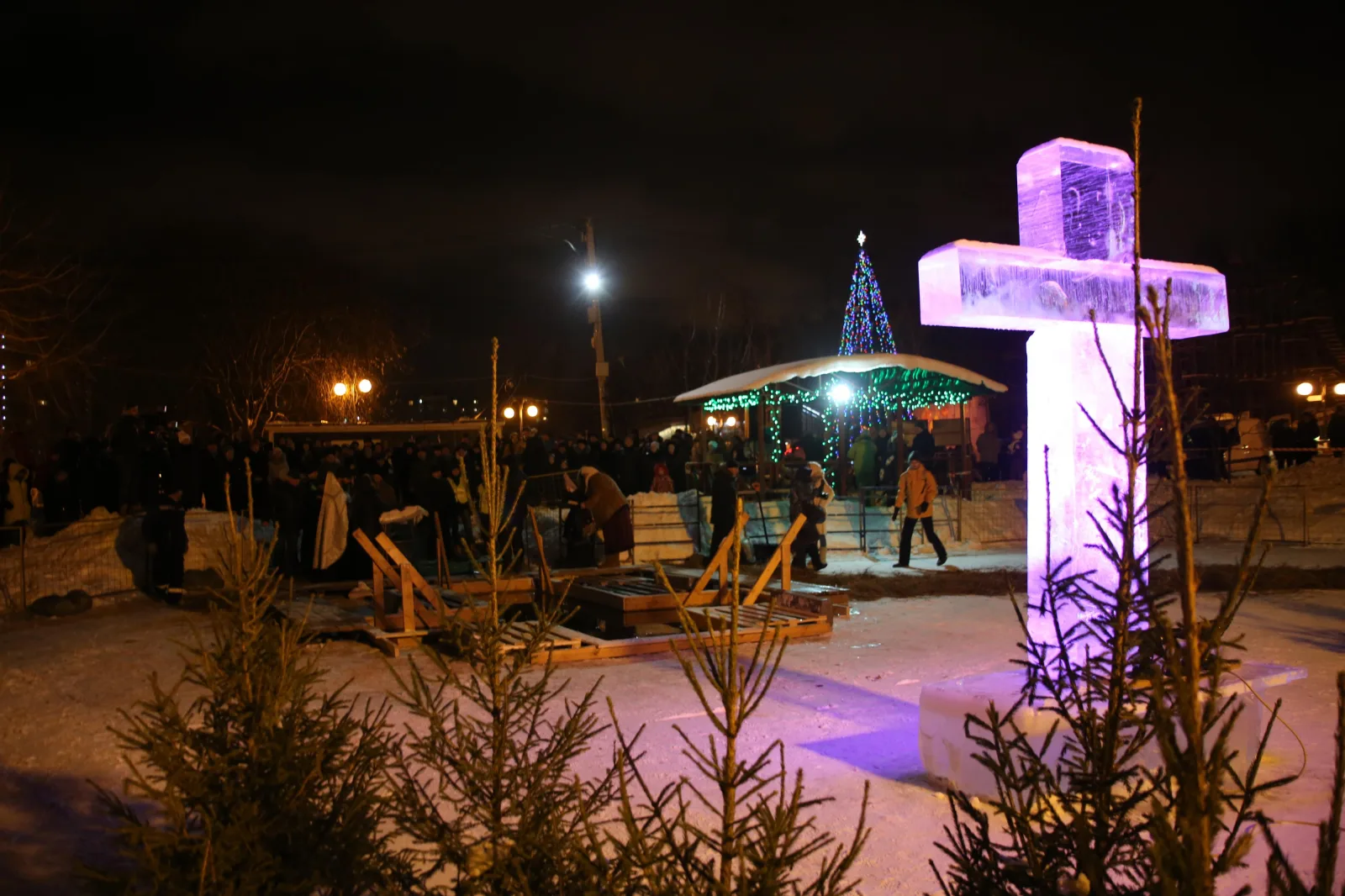 В Люберцах определили три места для крещенских купаний