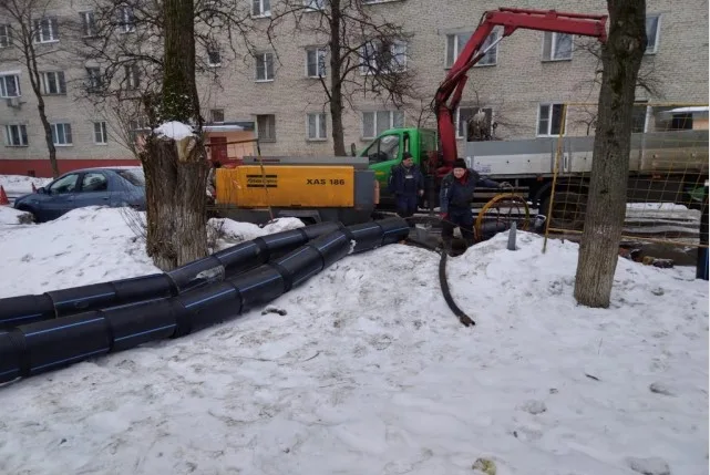 В Люберцах ведется строительство ливневой канализации протяженностью почти 500 метров