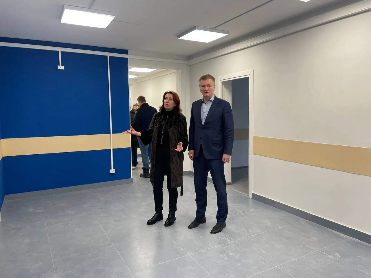 Дмитрий Дениско проверил результаты капремонта в медучреждении Люберец