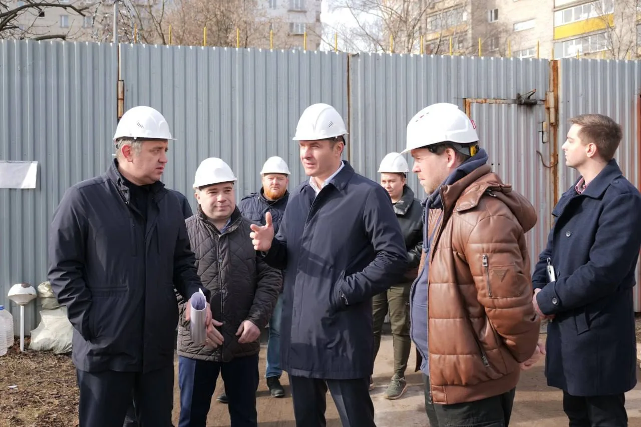 Владимир Волков проверил реконструкцию ВЗУ в Люберцах