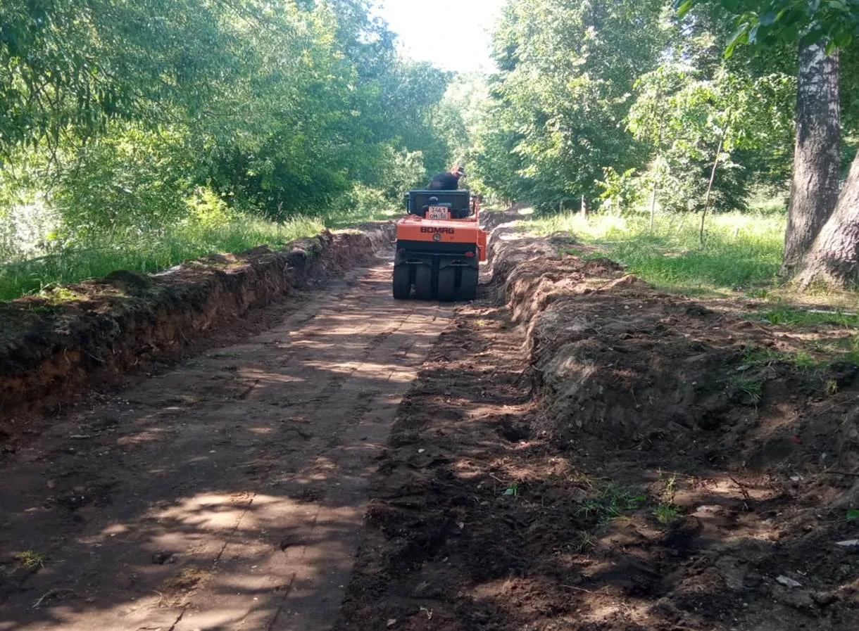 В Люберцах начали реновацию Наташинского парка