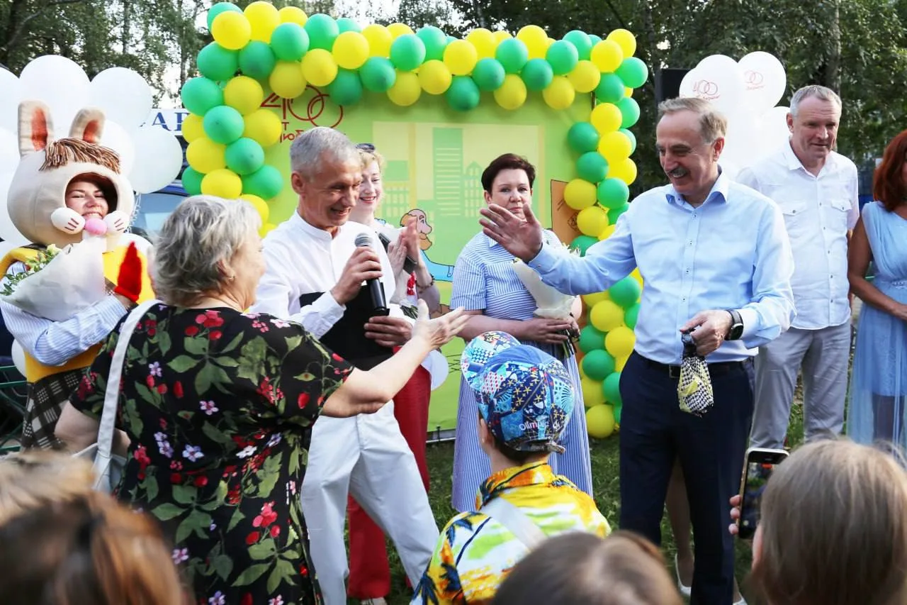 В Люберцах продолжается серия дворовых праздников