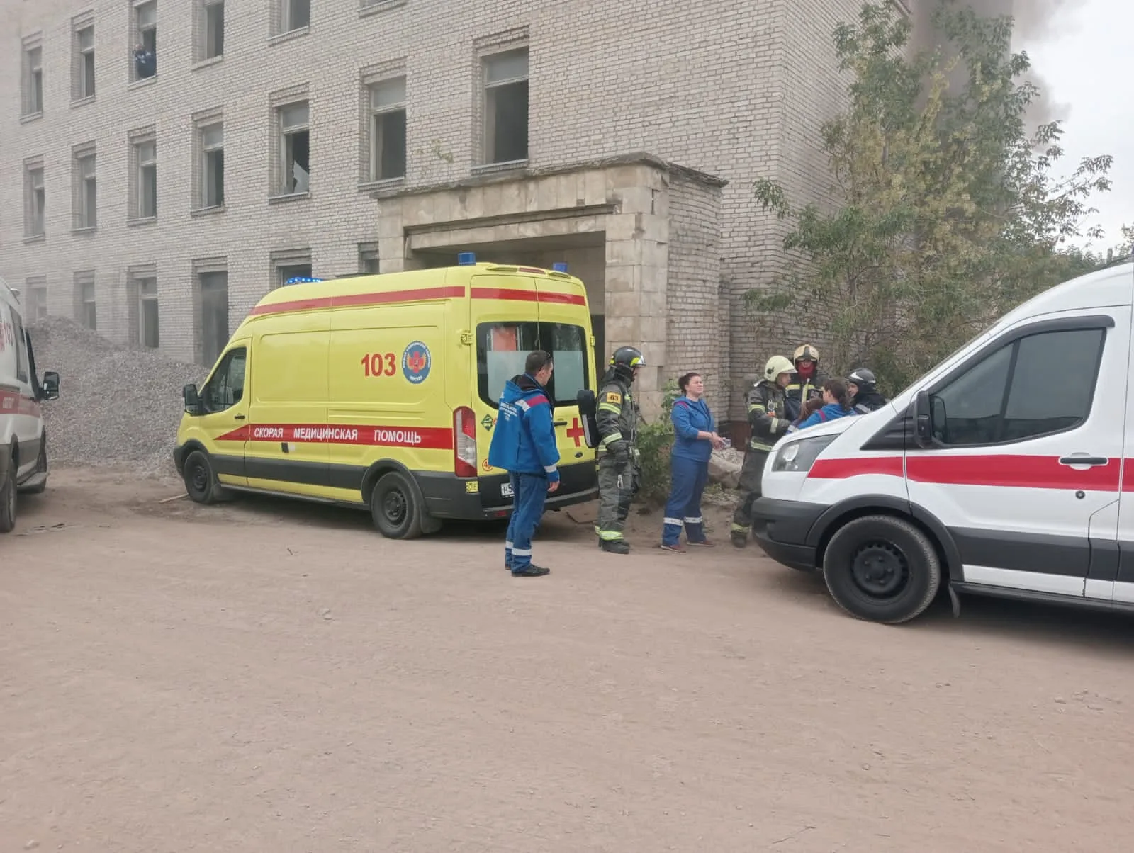 Огнеборцы провели пожарно-тактические занятия на объекте в поселке Люберец