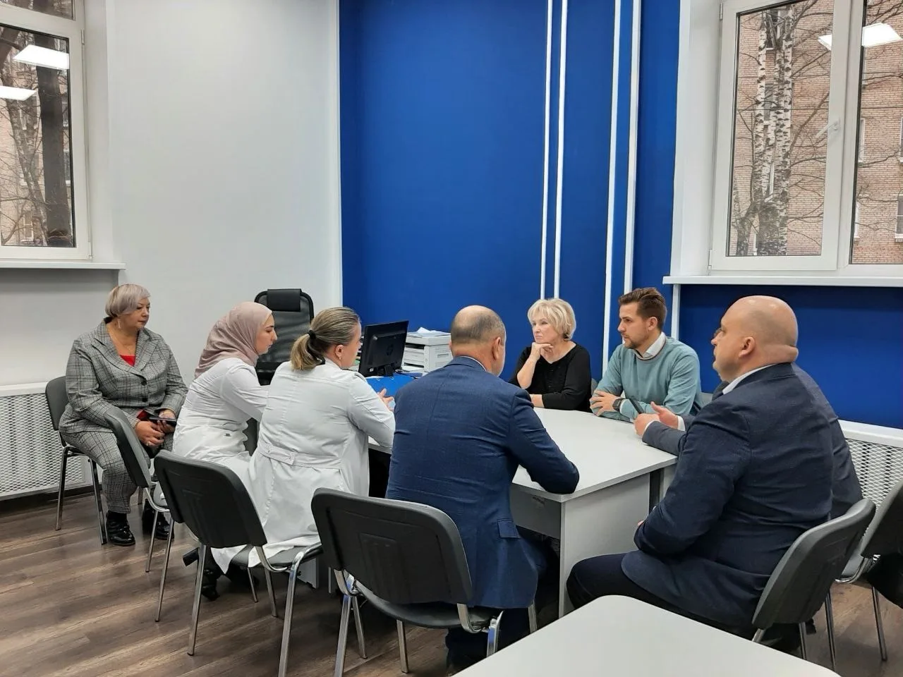 Лидия Антонова обсудила вопросы кадрового обеспечения с врачами из Люберец