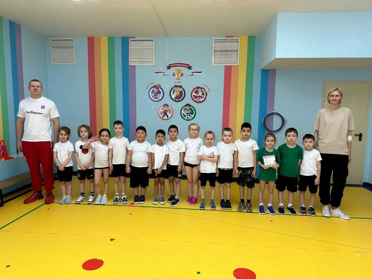 Более ста дошколят Люберец выполнили нормативы ГТО с начала года