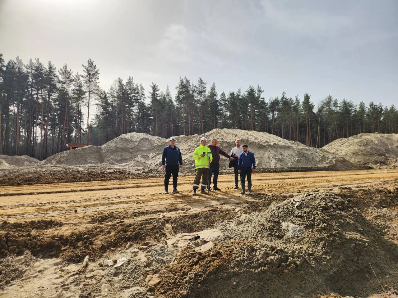 Депутат Люберец оценил ход строительства новой трассы