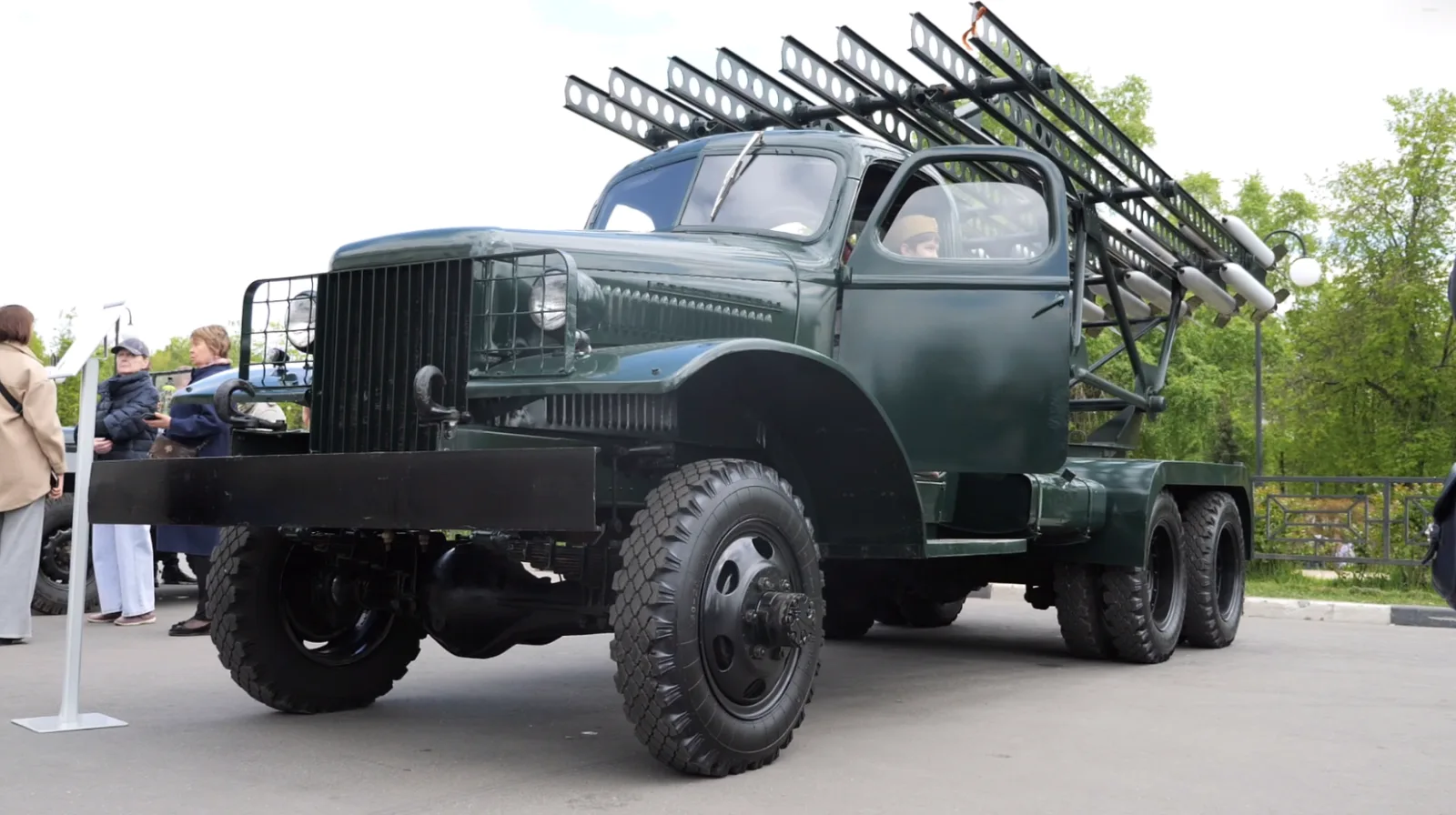 Легендарную «Катюшу» смогут увидеть люберчане на выставке военной техники в День Победы