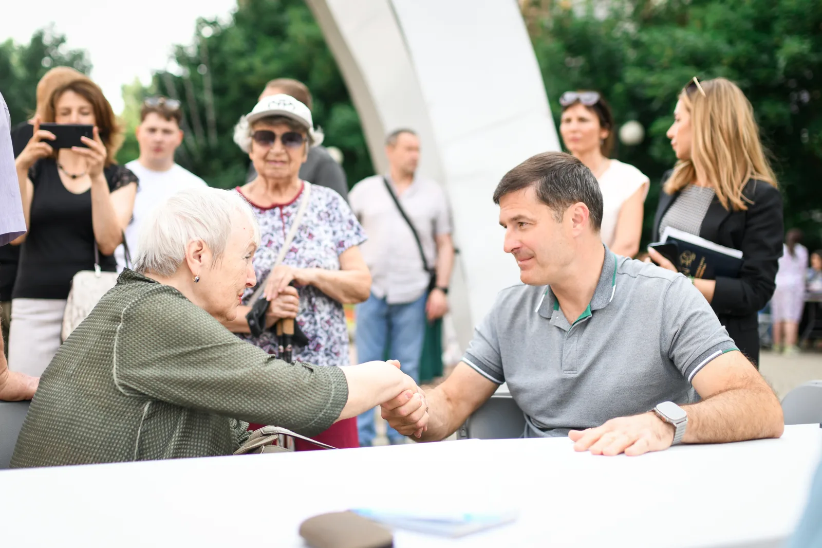 Владимир Волков принял участие во встрече в формате выездной администрации в Люберцах