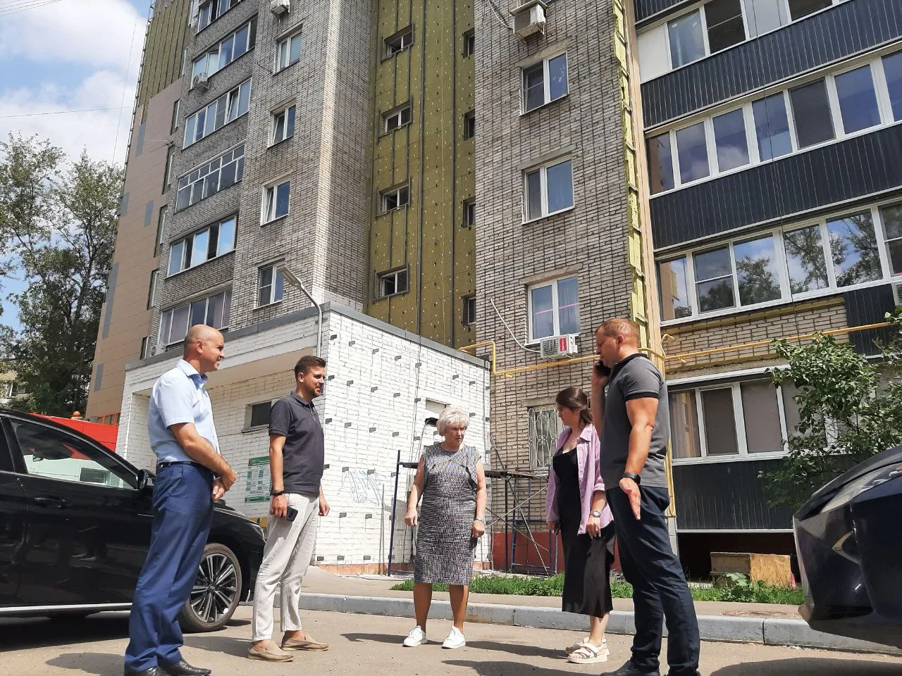 Депутат Мособлдумы проинспектировала ход капремонта домов Люберец