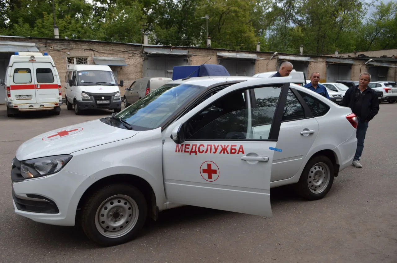 Автомобили для службы неотложной помощи поступили в люберецкую больницу
