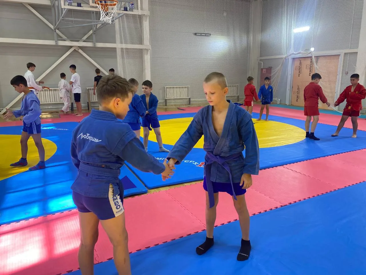 Люберецкие самбисты проводят летние сборы в международном детском центре «КОМПЬЮТЕРиЯ»