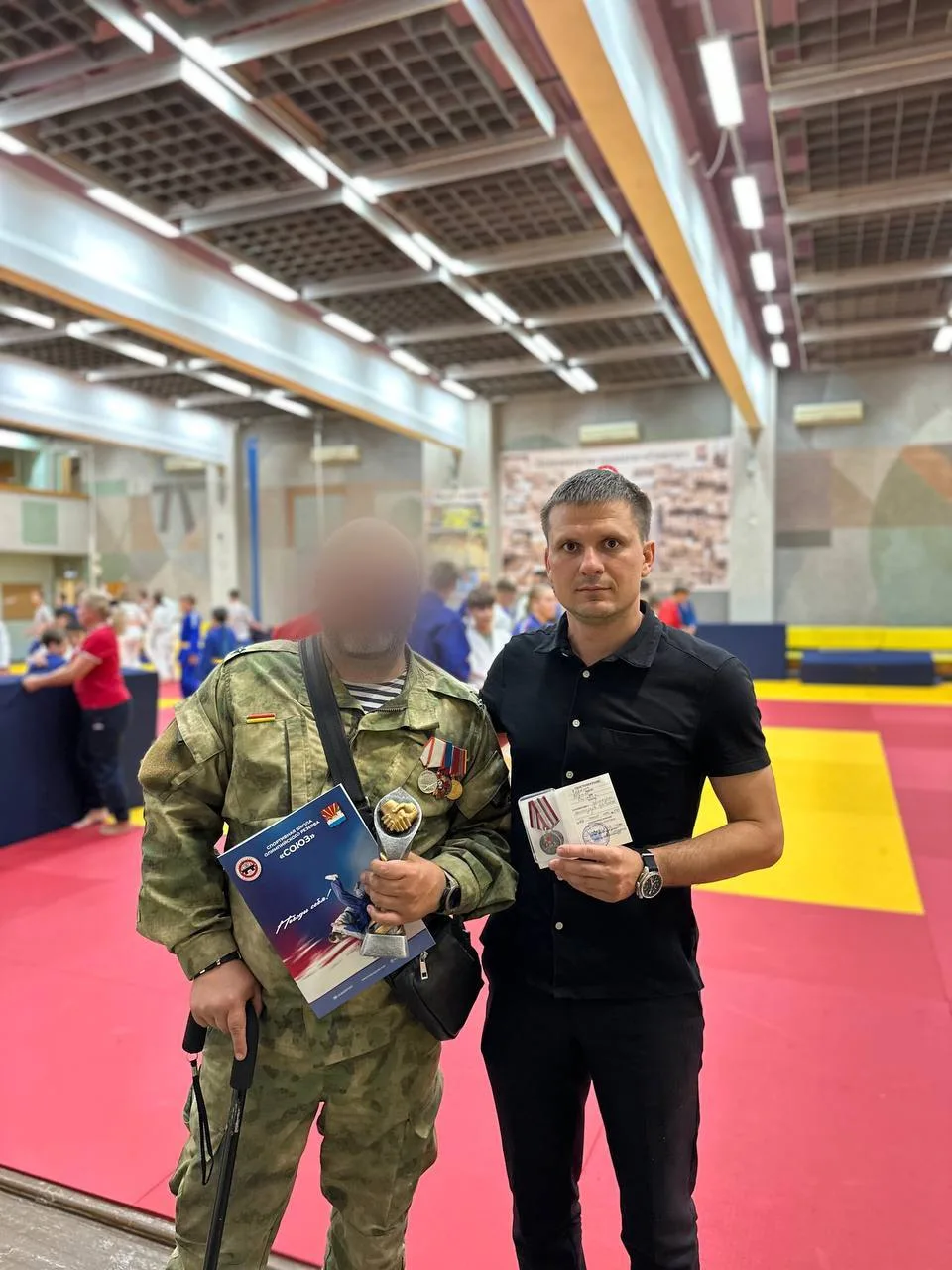 Председателя Федерации самбо Люберец наградили медалью «Волонтёру России»