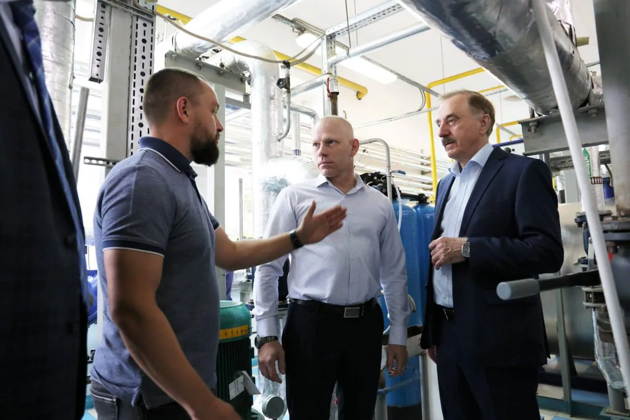 Владимир Ружицкий проверил готовность котельной к предстоящему отопительному сезону