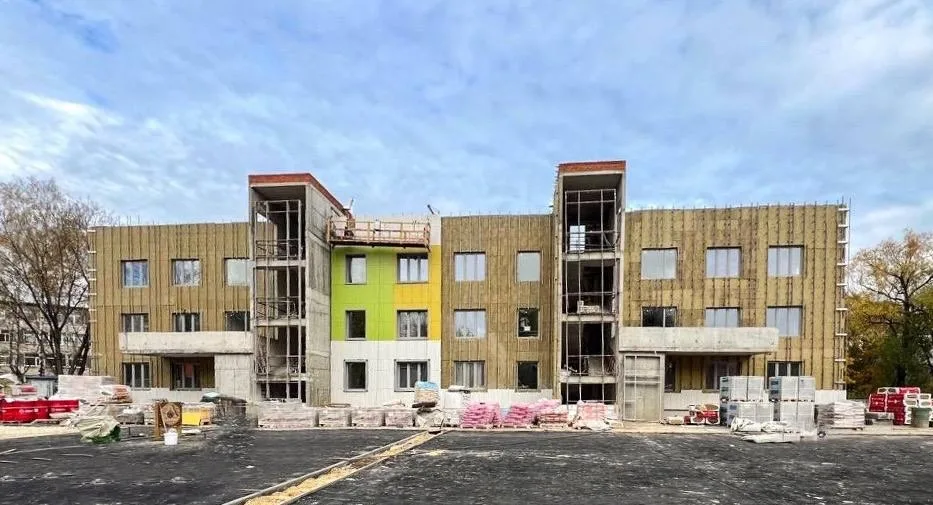 Строительство детского сада на 200 мест в Люберцах ведется с опережением графика