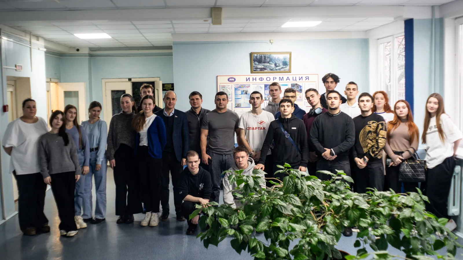 Депутаты «Единой России» встретились со студентами Техникума экономики и права Люберец