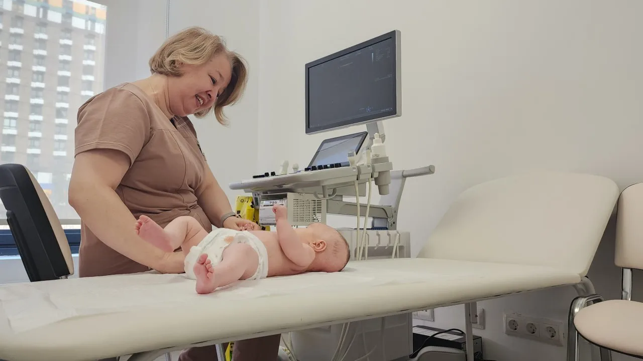 Более 500 ультразвуковых исследований провели в детской поликлинике Люберец за 6 месяцев