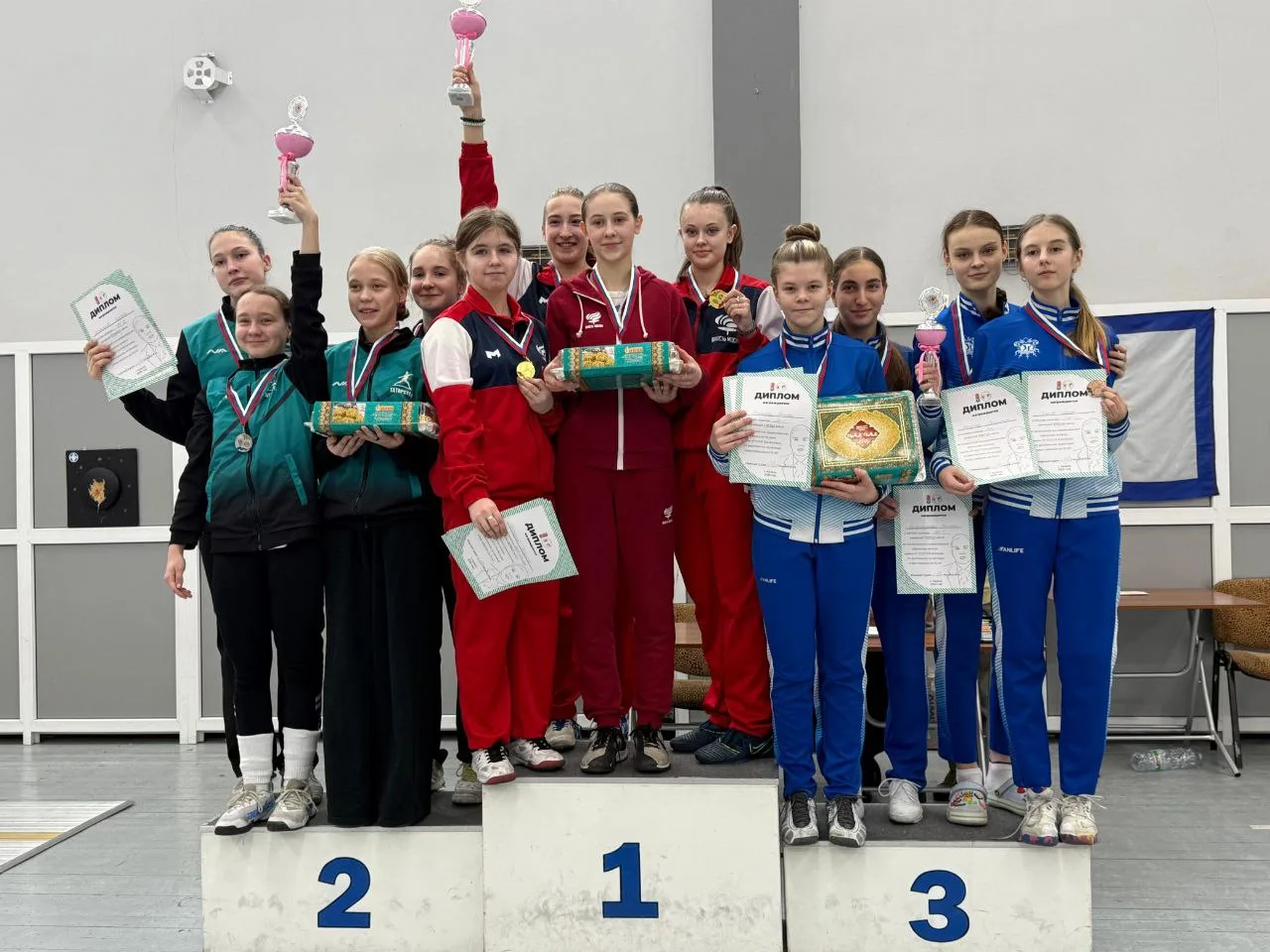 Спортсменка Люберец стала призёром турнира по фехтованию на рапирах