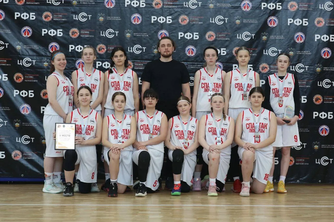 Спортсменки Люберец завоевали серебро первенства Центрального федерального округа по баскетболу