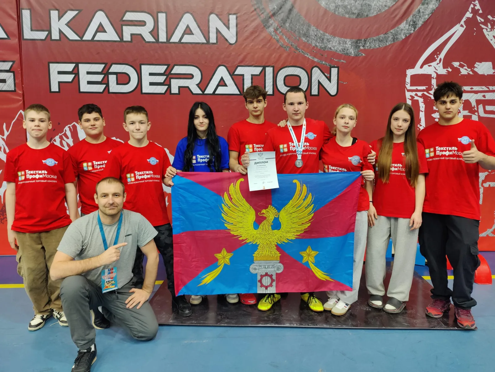 Серебро и две бронзы завоевали люберецкие спортсмены на Первенстве России по мас-рестлингу среди юношей и девушек