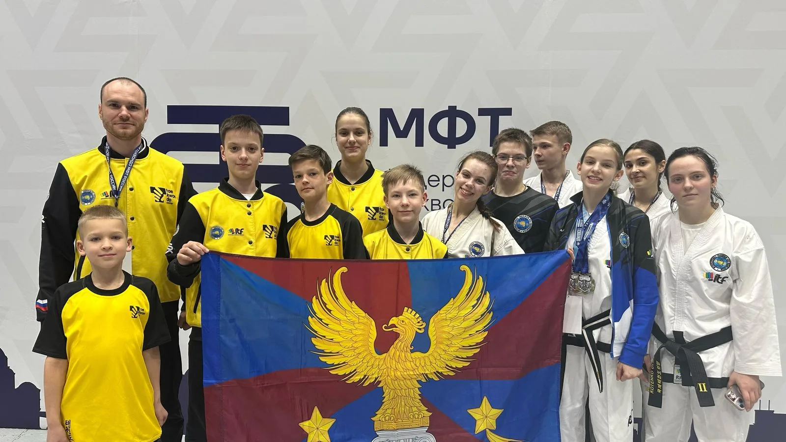 Двадцать шесть медалей завоевали спортсмены из Люберец на Кубке России по тхэквондо МФТ