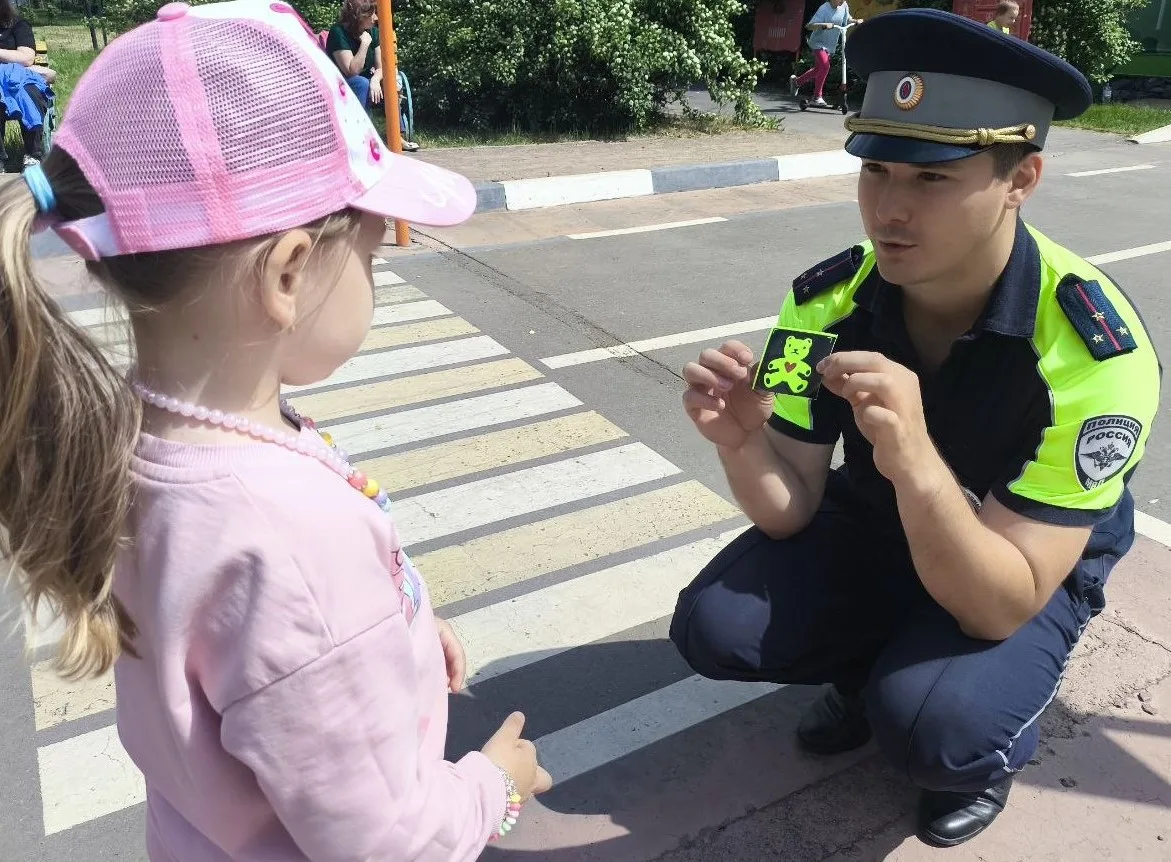 Сотрудники ГАИ в Люберцах проводят профилактику детского травматизма на дорогах