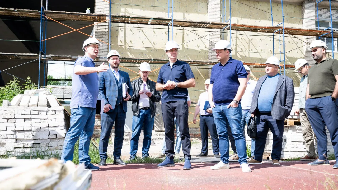 На 50% выполнена чистовая отделка здания спортивной школы олимпийского резерва Люберец