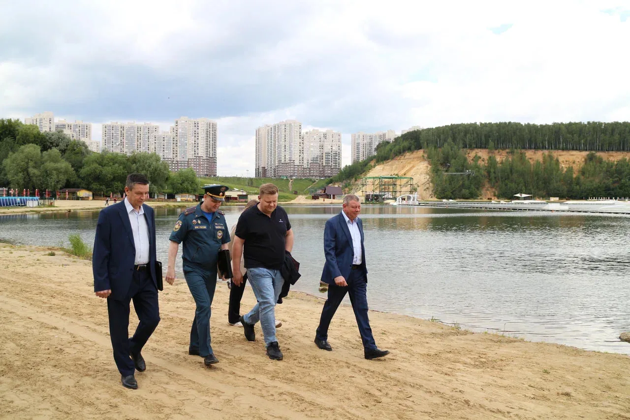 Три места для отдыха у воды официально оборудованы в Люберцах