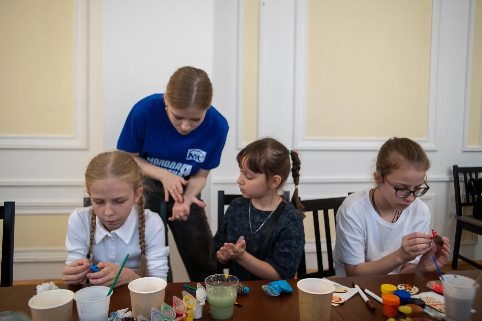 Активисты «Молодой Гвардии Единой России» провели мастер-класс в Дзержинском