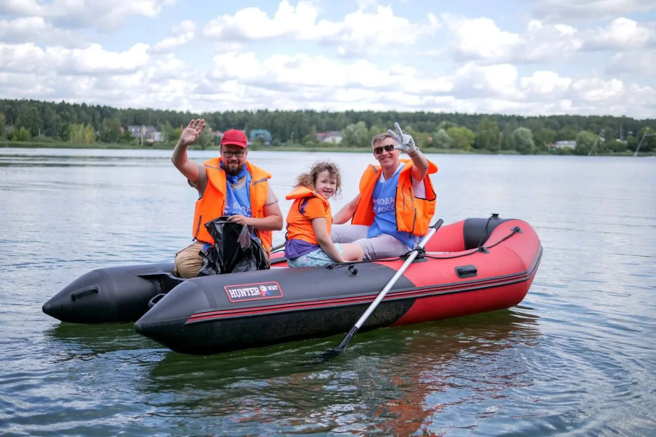 За три года акция «Вода России» объединила сотни жителей и очистила десятки кубометров берегов