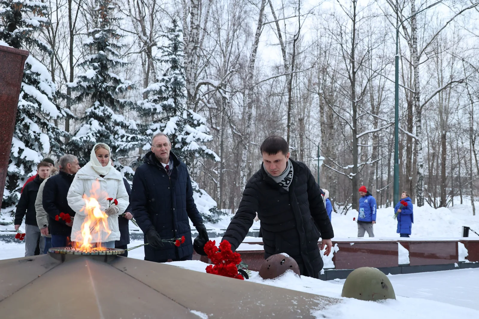 В Люберцах почтили память героев, освободивших Московскую область от фашизма