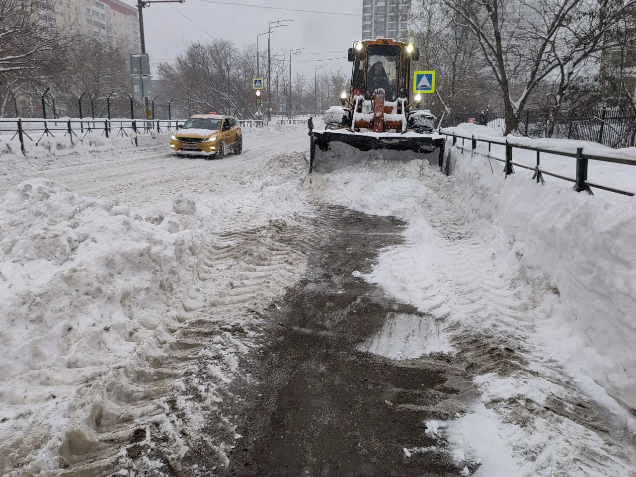 Субботник по уборке снега пройдет в Люберцах в субботу, 31 января