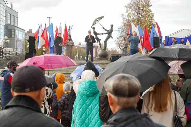 В Люберцах состоялся патриотический концерт в поддержку участников СВО
