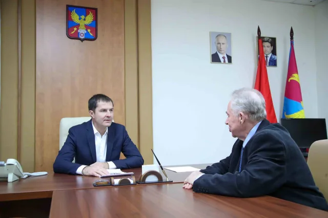 Владимир Волков провел личный прием жителей Люберец