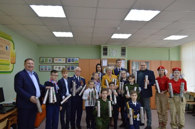 Жители Люберец могут передать термосы с теплыми пожеланиями мобилизованным в зону СВО