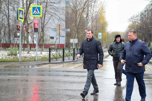 В Люберцах заработал новый светофор на одном из самых аварийных перекрестков