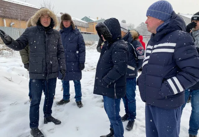 Владимир Волков провел объезд территории поселка Малаховка