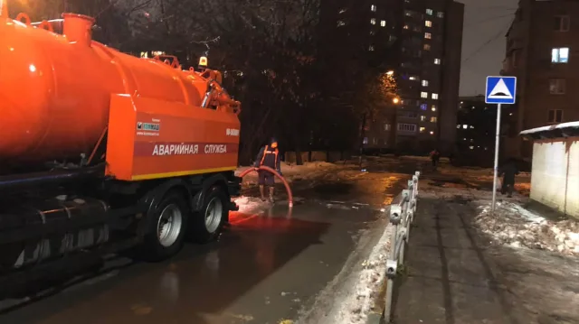 В Люберцах за период оттепели откачали порядка 4,3 тысячи кубометров ливневых вод
