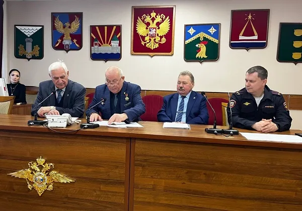 Совет ветеранов МВД Люберец отчитался о проделанной работе за год