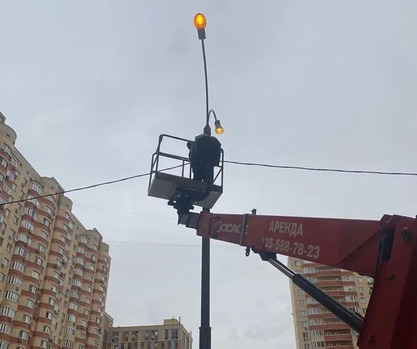 Порядка 23 обращений поступило от жителей Люберец по вопросам уличного освещения