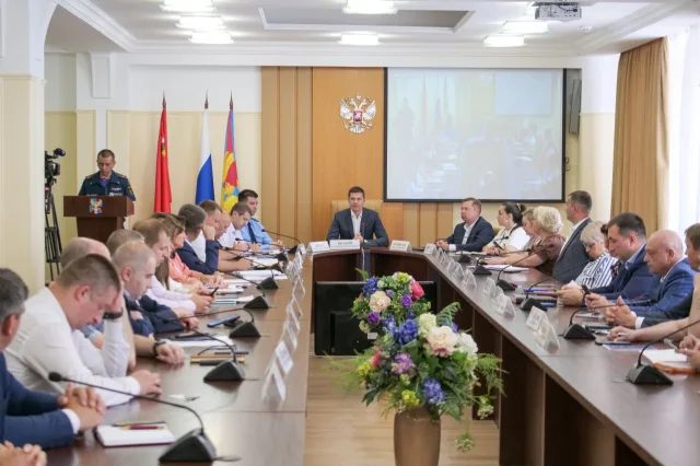 Владимир Волков провел оперативное совещание в Люберцах