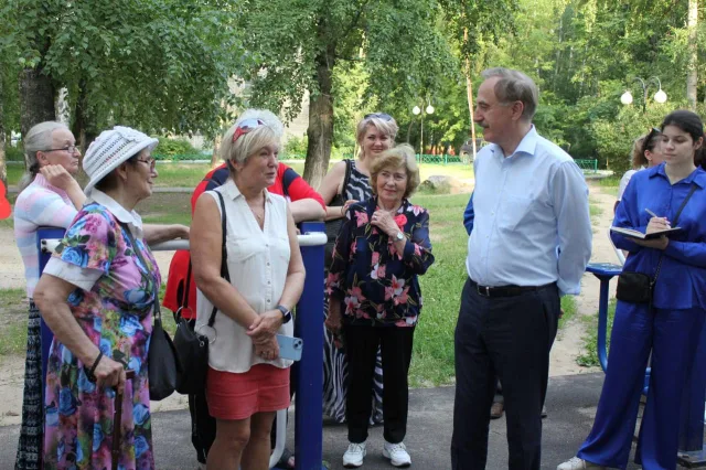 Владимир Ружицкий встретился с жителями Люберец