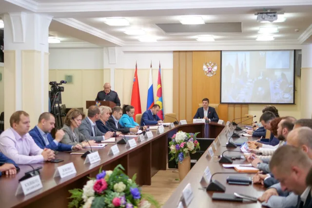 Владимир Волков провел оперативное совещание в Люберцах
