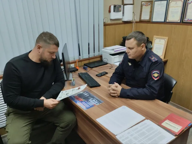 Представитель Общественного совета при МУ МВД России «Люберецкое» проверил пункт полиции