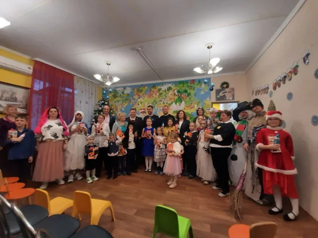 Лидия Антонова поздравила детей из Семейного центра Люберец с наступающим Новым годом