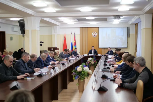 Владимир Волков провел оперативное совещание в Люберцах