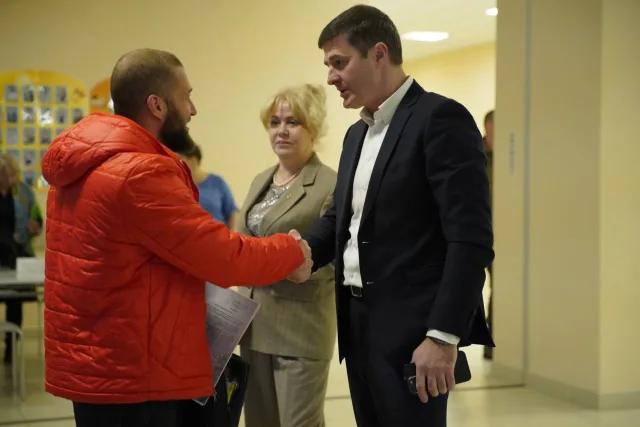 Владимир Волков провел встречу с жителями Люберец в формате выездной администрации