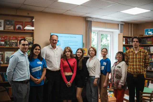 В библиотеке Люберец провели мастер-класс по вторичной переработке бумаги