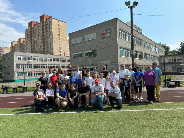 Приём нормативов ГТО «Всей семьёй на ГТО» прошёл в Люберцах